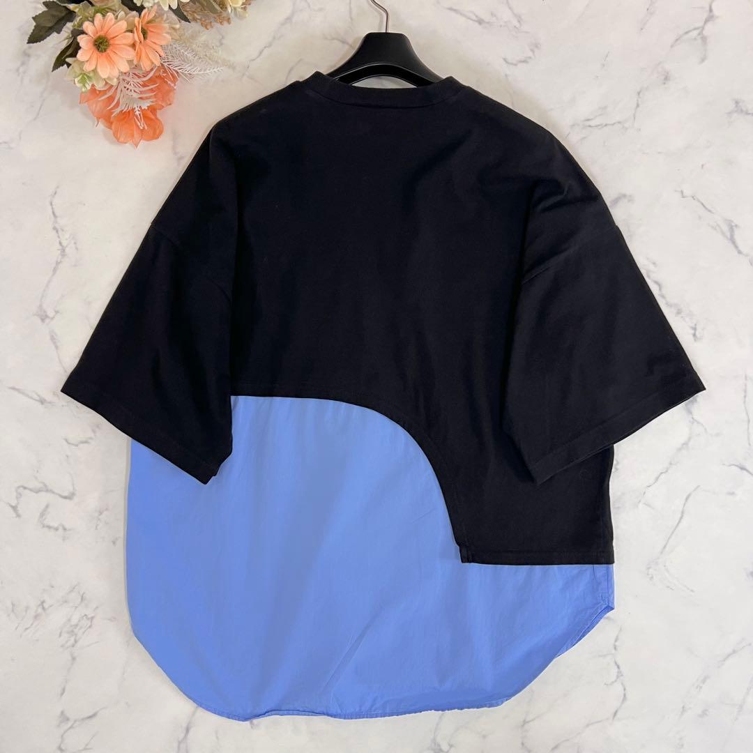 nagonstans ナゴンスタンス shape loose Tshirt