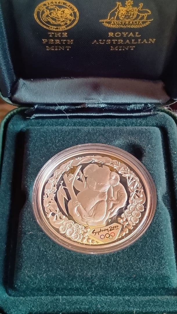 Sydney 2000 コアラ銀貨 5ドル