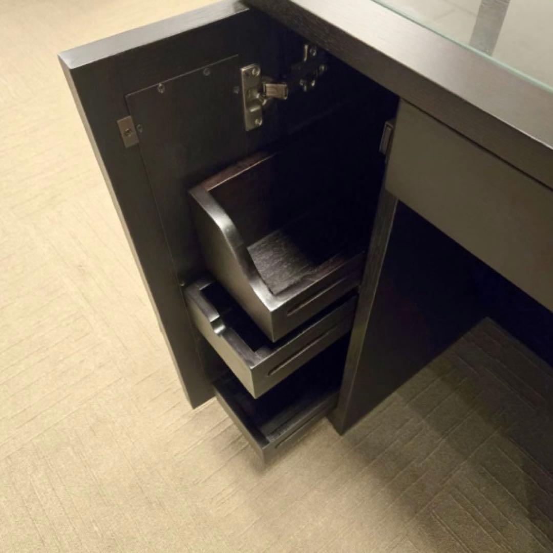 大塚家具　ドレッサー（鏡台）　ダークブラウン