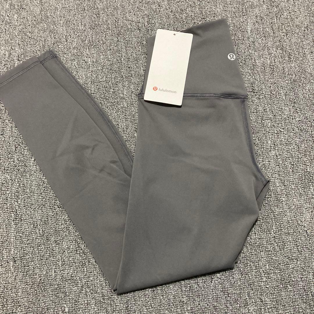 ルルレモン グレー lululemon Align pant レギンス サイズ4