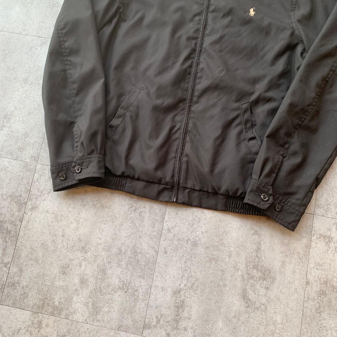 POLO RALPH LAUREN スウィングトップ USA 古着 ブラック