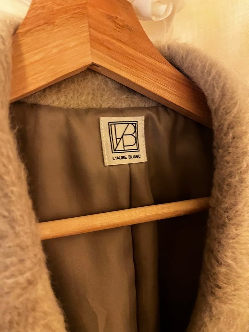 L’AUBE BLANC Belted Chester coat コート