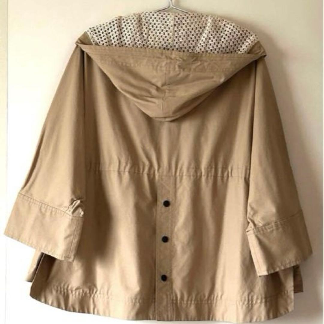 ラリアムー Lallia Mu テントライン ミリタリー コート アウター 38