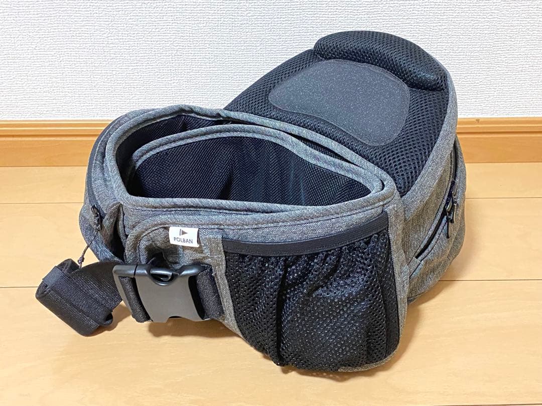 美品 ポルバン アドバンス ヒップシート
