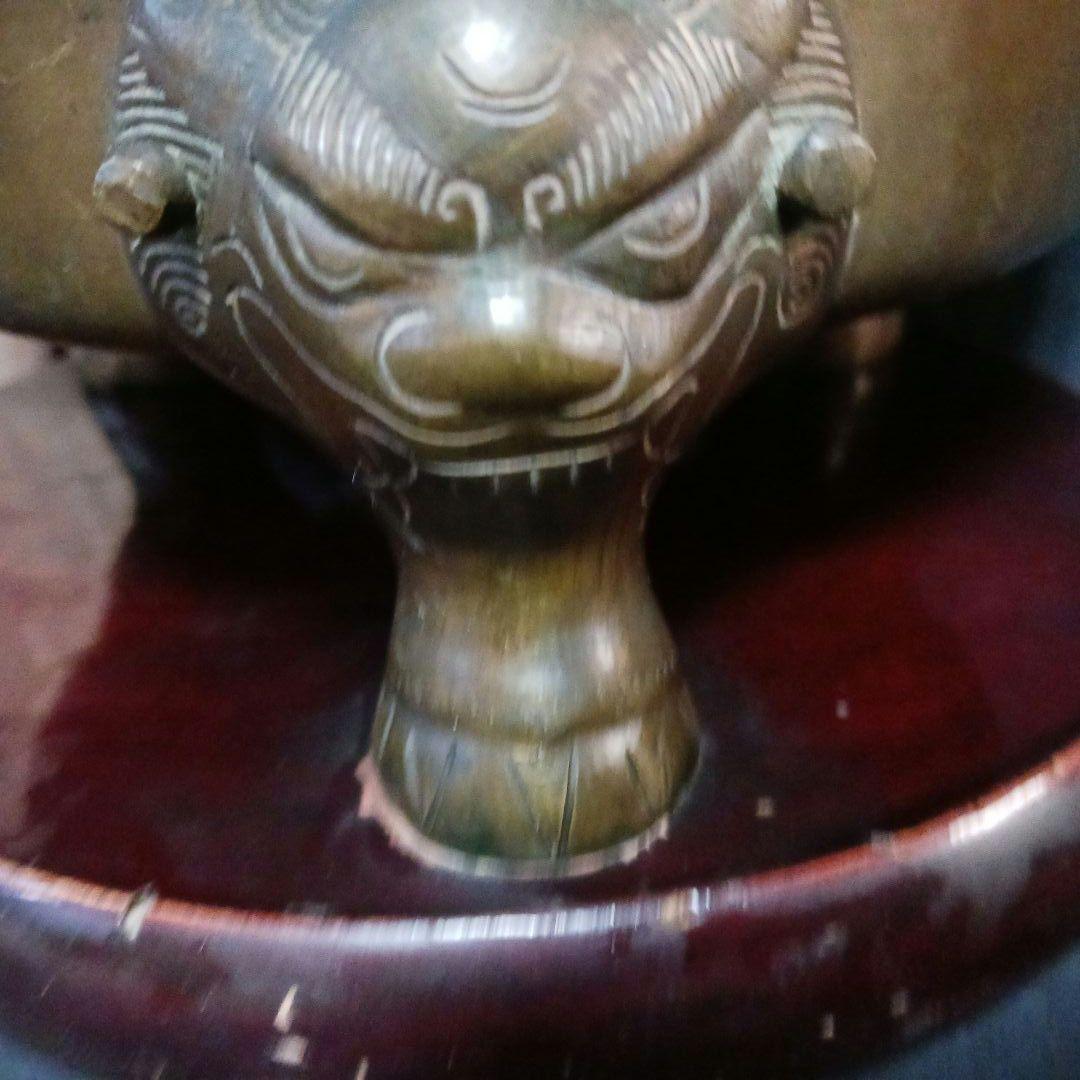 香炉 在銘 共箱 時代 初出し