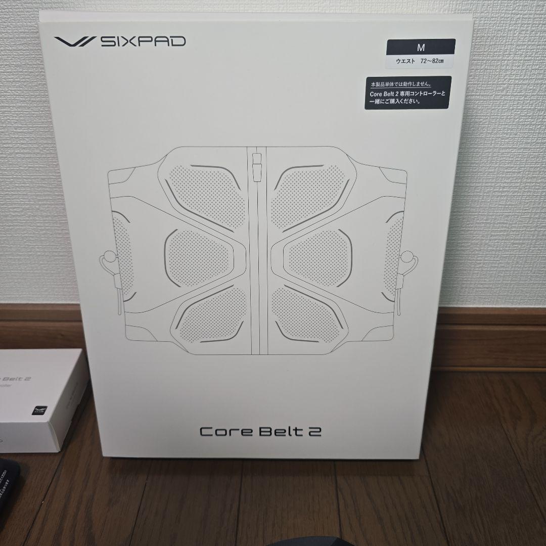 【美品】SIXPAD Core Belt 2 Mサイズ コントローラー付き