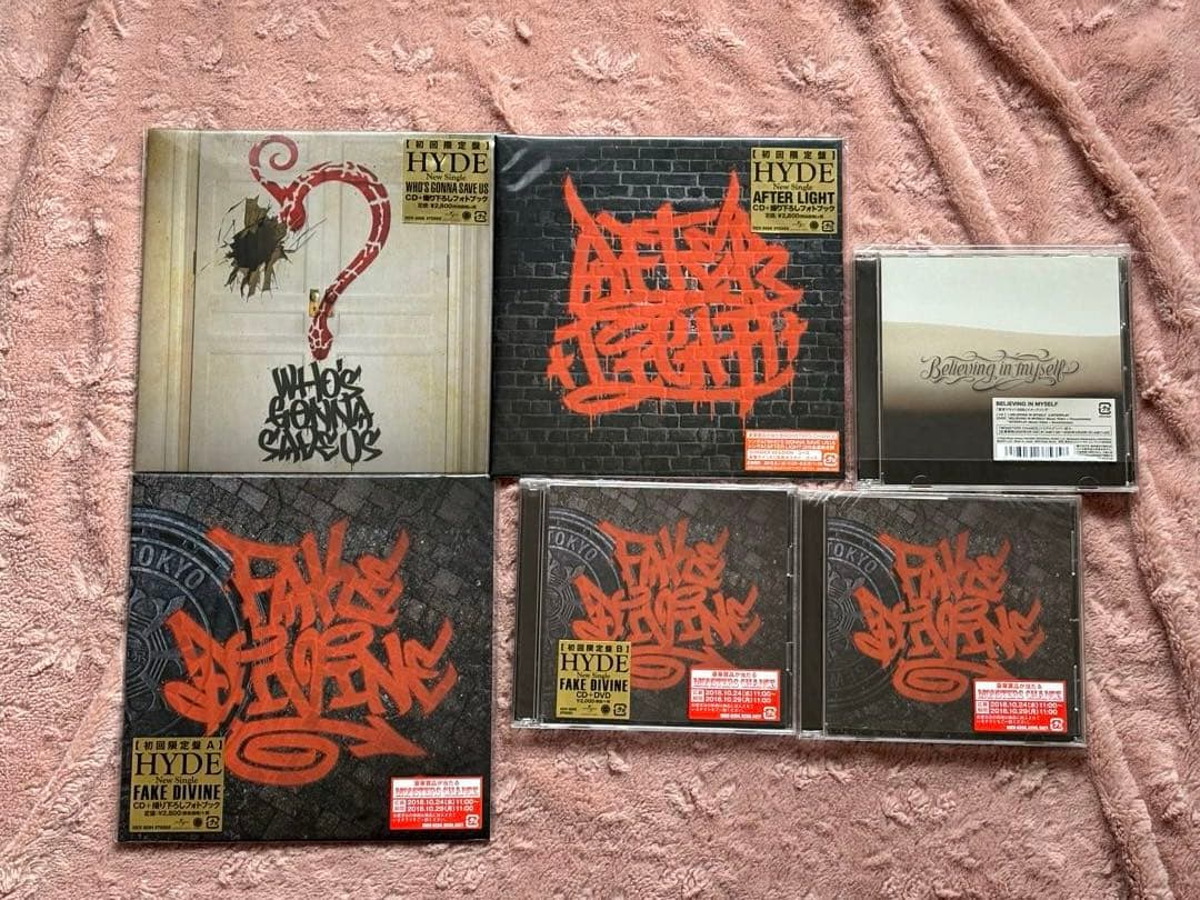 HYDE CD DVD Blu-ray 初回限定盤 ANTI まとめ売り