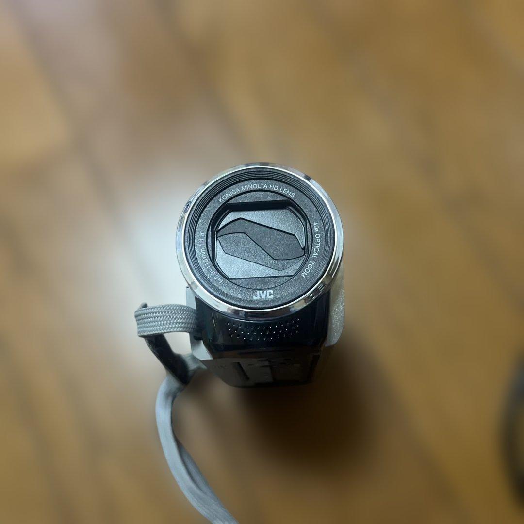 JVC フルHD ビデオカメラ　GZ-HM155-S