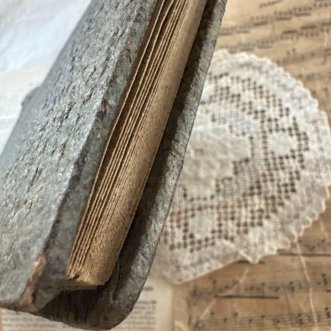 稀少1920年アンティーク写真アルバム洋書ビンテージ　フォト　ジャンクジャーナル