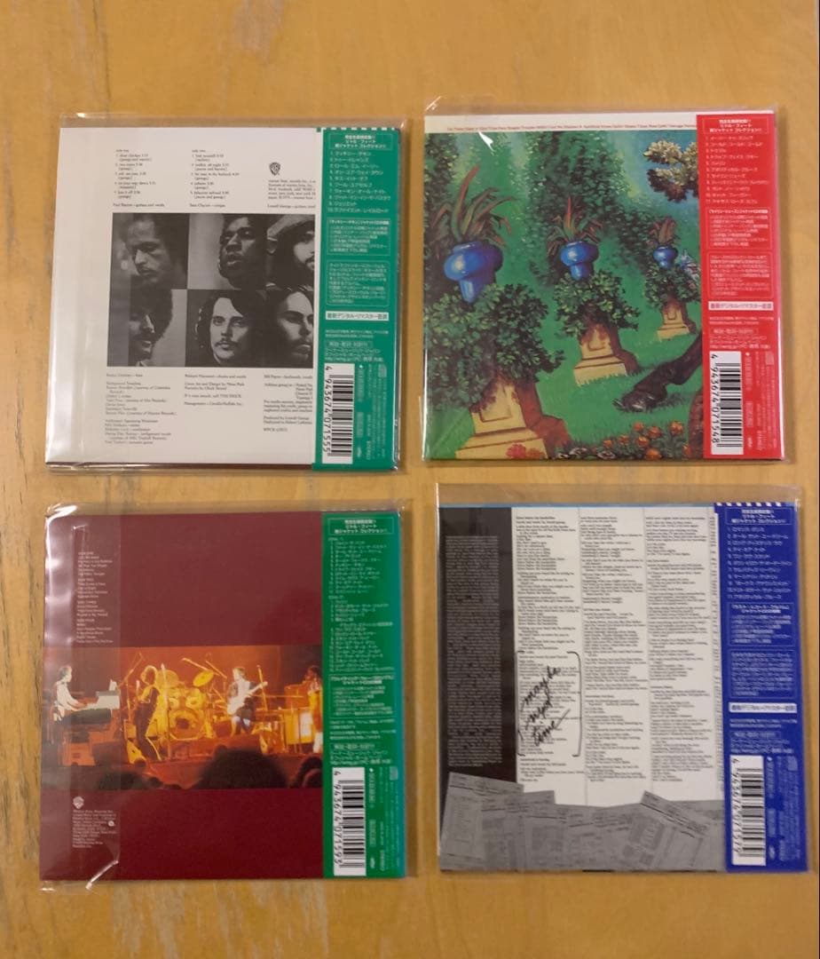 リトル•フィート　紙ジャケット４タイトルセット