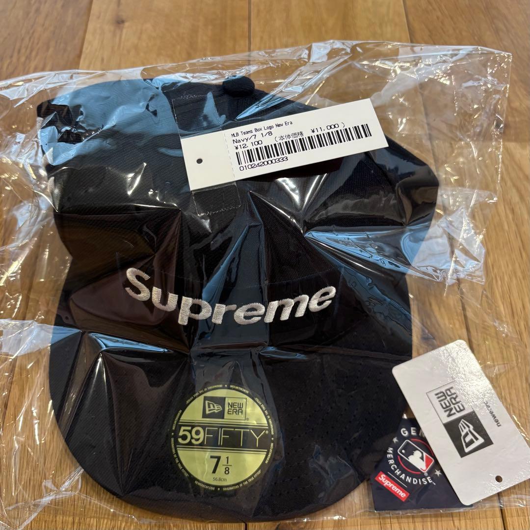 【タグ付】Supreme MLB Teams Box Logo New Era