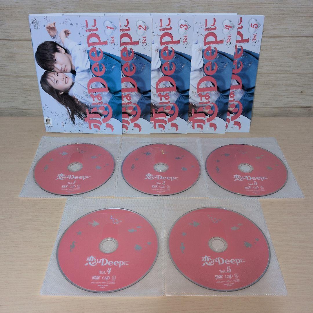 Q 恋はDEEPに DVD 1~6全巻セット