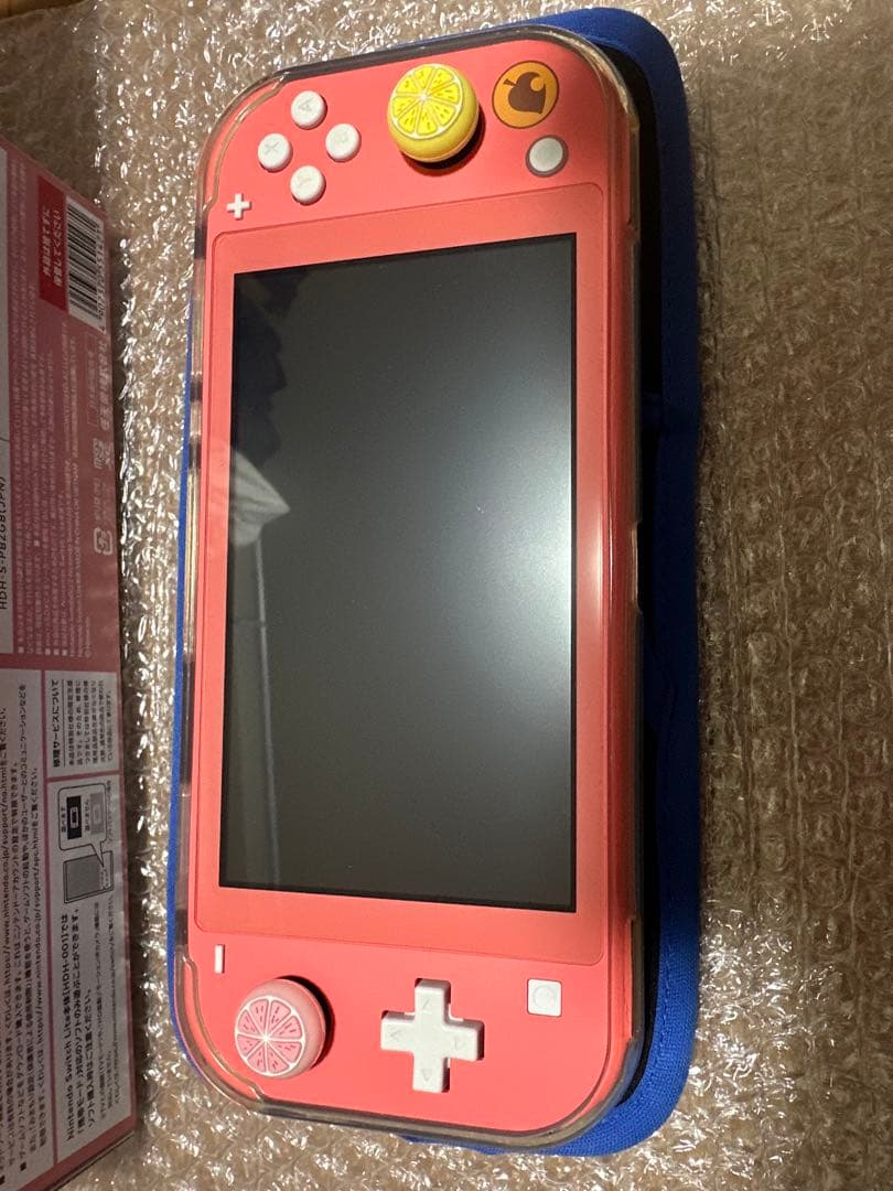 Switch Lite 本体 あつまれ どうぶつの森セット しずえアロハ柄 完品