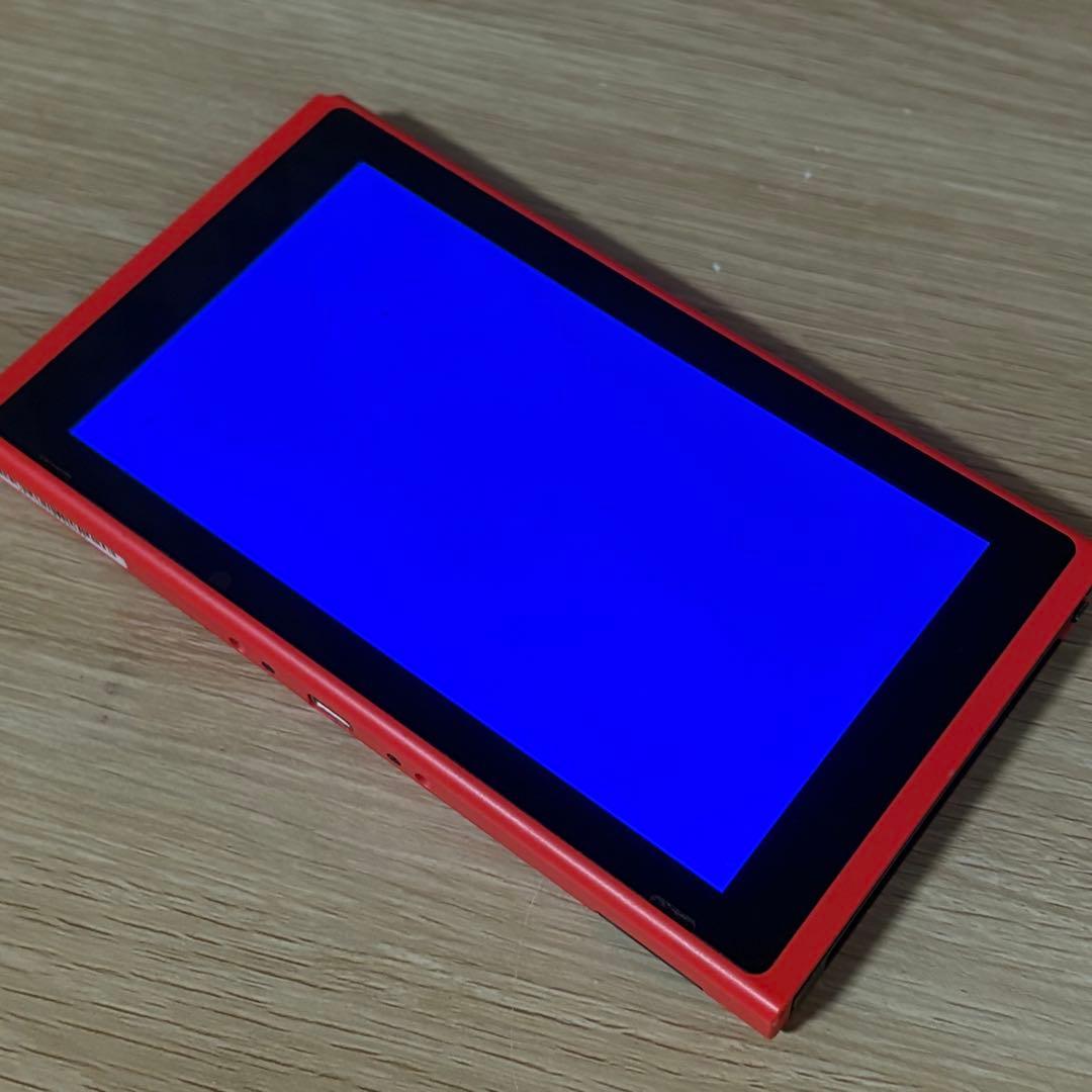 【ジャンク】Nintendo Switch マリオモデル　本体のみ