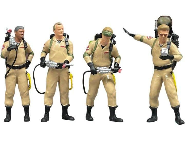 ◉1/64 ゴーストバスターズフィギュア4体セット《新品・未使用品》