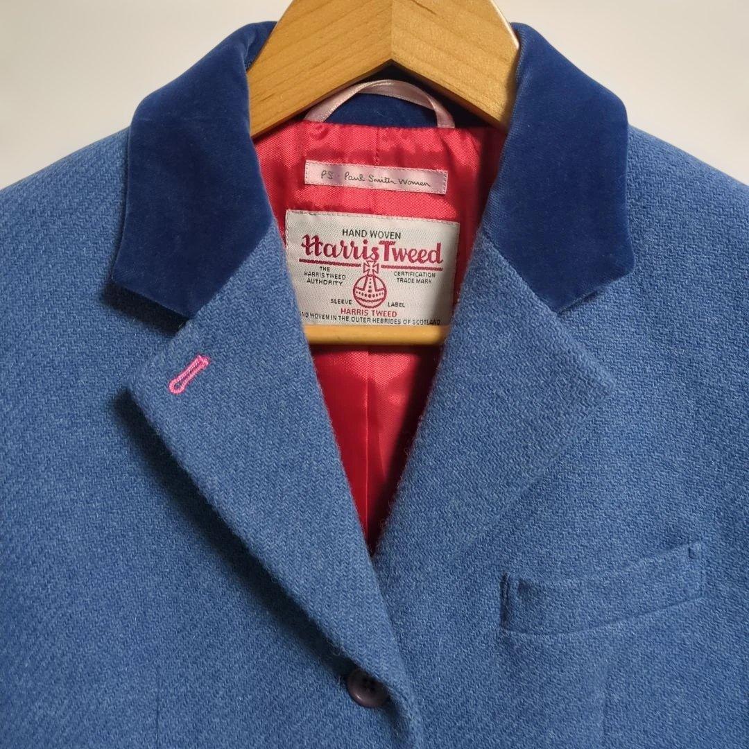 PS Paul Smith women ハリスツイード テーラードジャケット