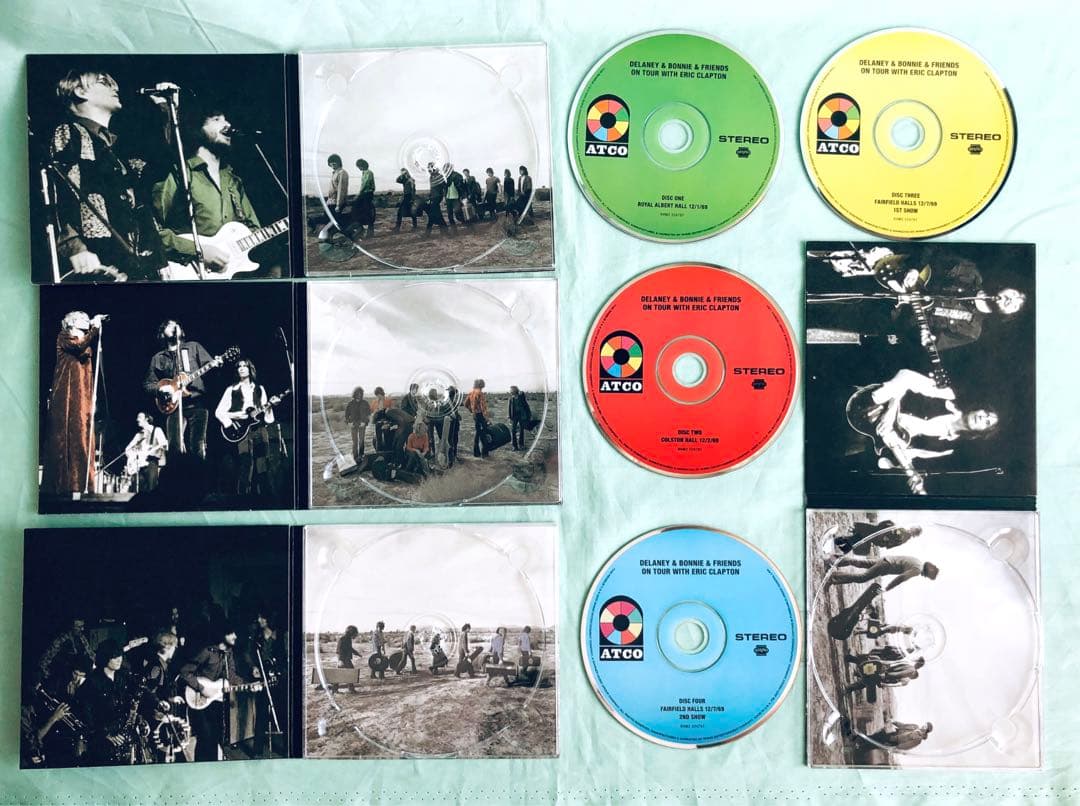【限定ボックス日本盤4CD】デラニー&ボニー&フレンズ・オン・ツアー　クラプトン