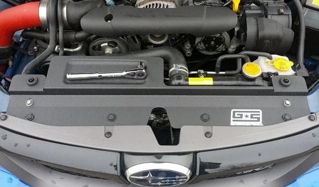 GrimmSpeed ラジエターシュラウド 　インプレッサGRB/GVB用 赤