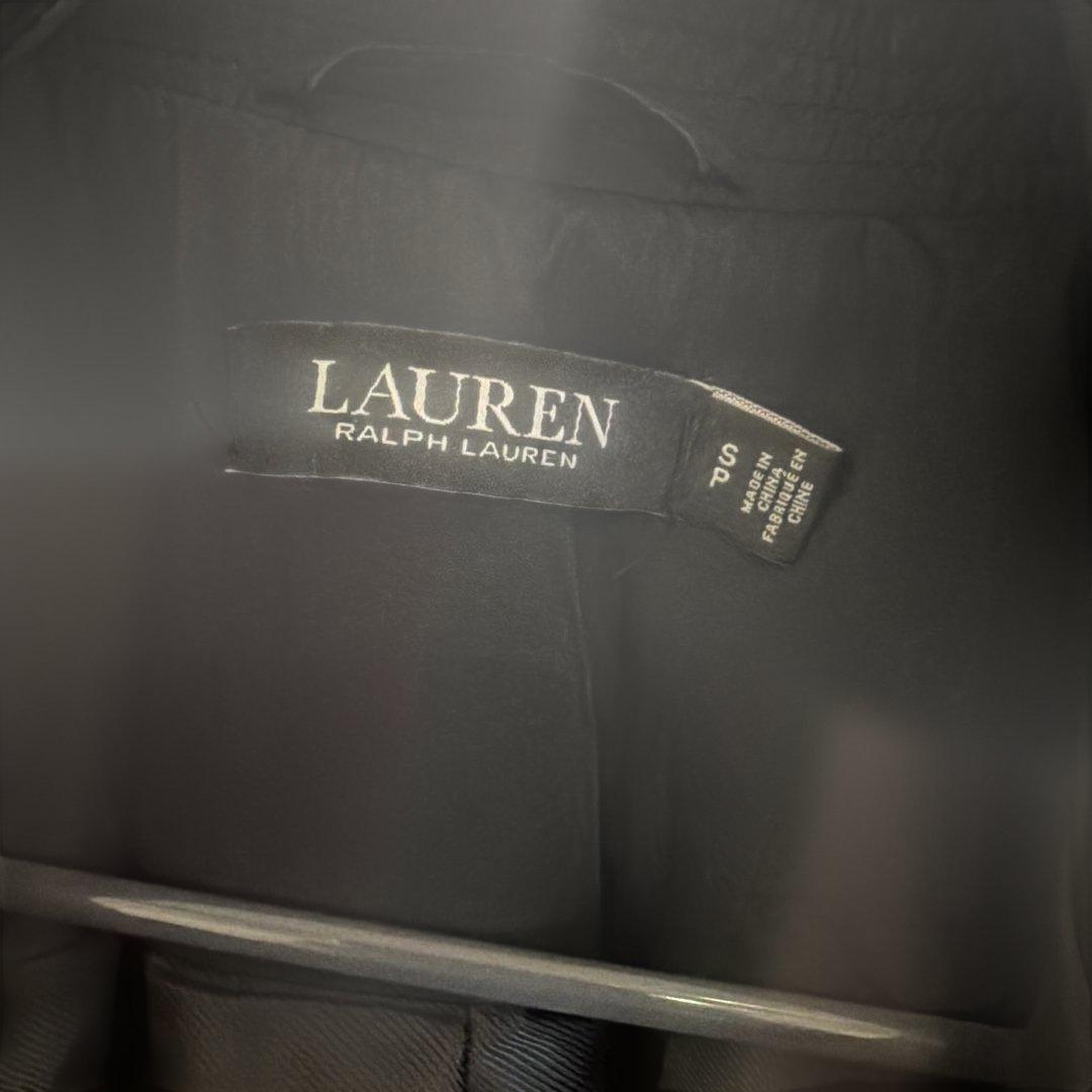 LAUREN RALPH LAUREN ブラックトレンチコート