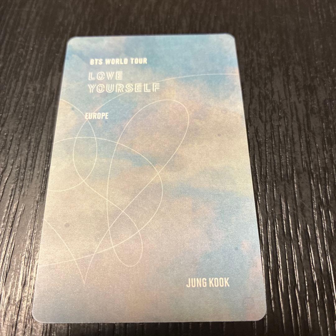 BTS LOVE YOURSELF ヨーロッパ DVD トレカ付き