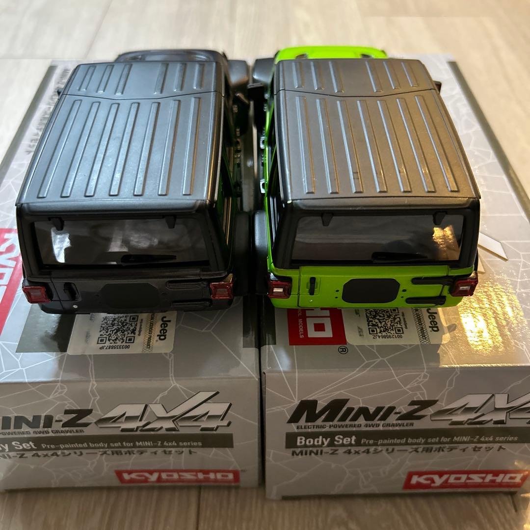 箱付価格　KYOSHO MINI-Z 4x4 ボディセット ルビコン2台