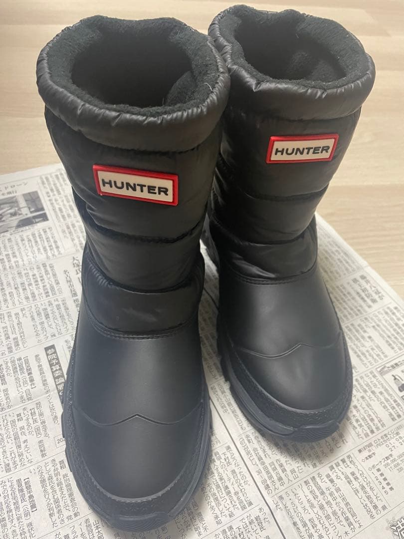 HUNTER スノーブーツ 4 UK