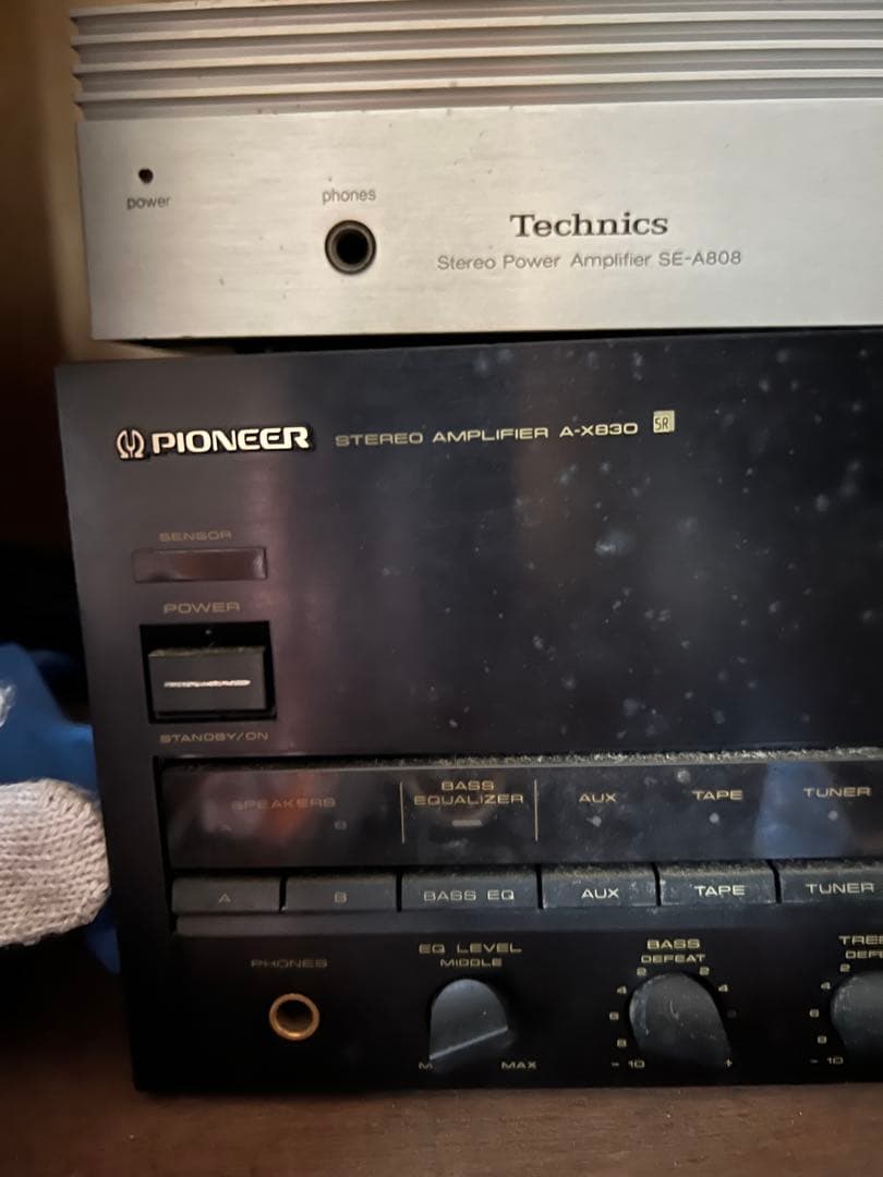 LUXMAN Victor Pioneerなど大量のアンプとスピーカー