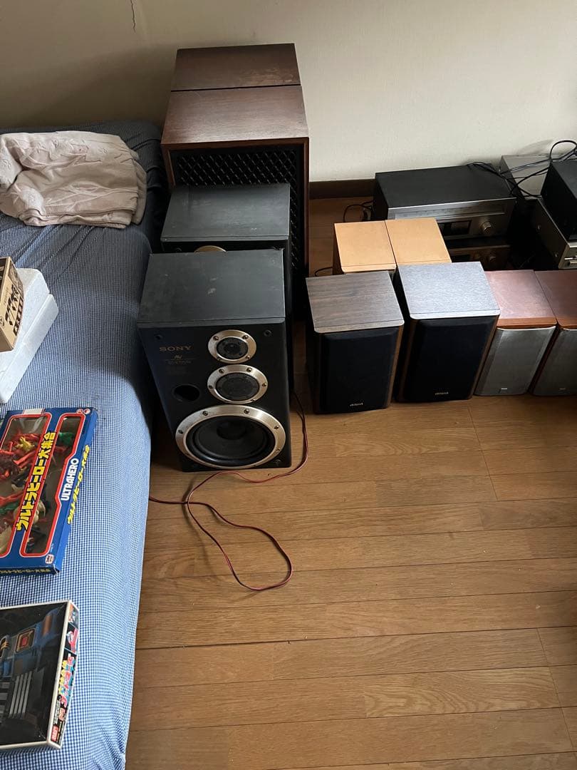 LUXMAN Victor Pioneerなど大量のアンプとスピーカー