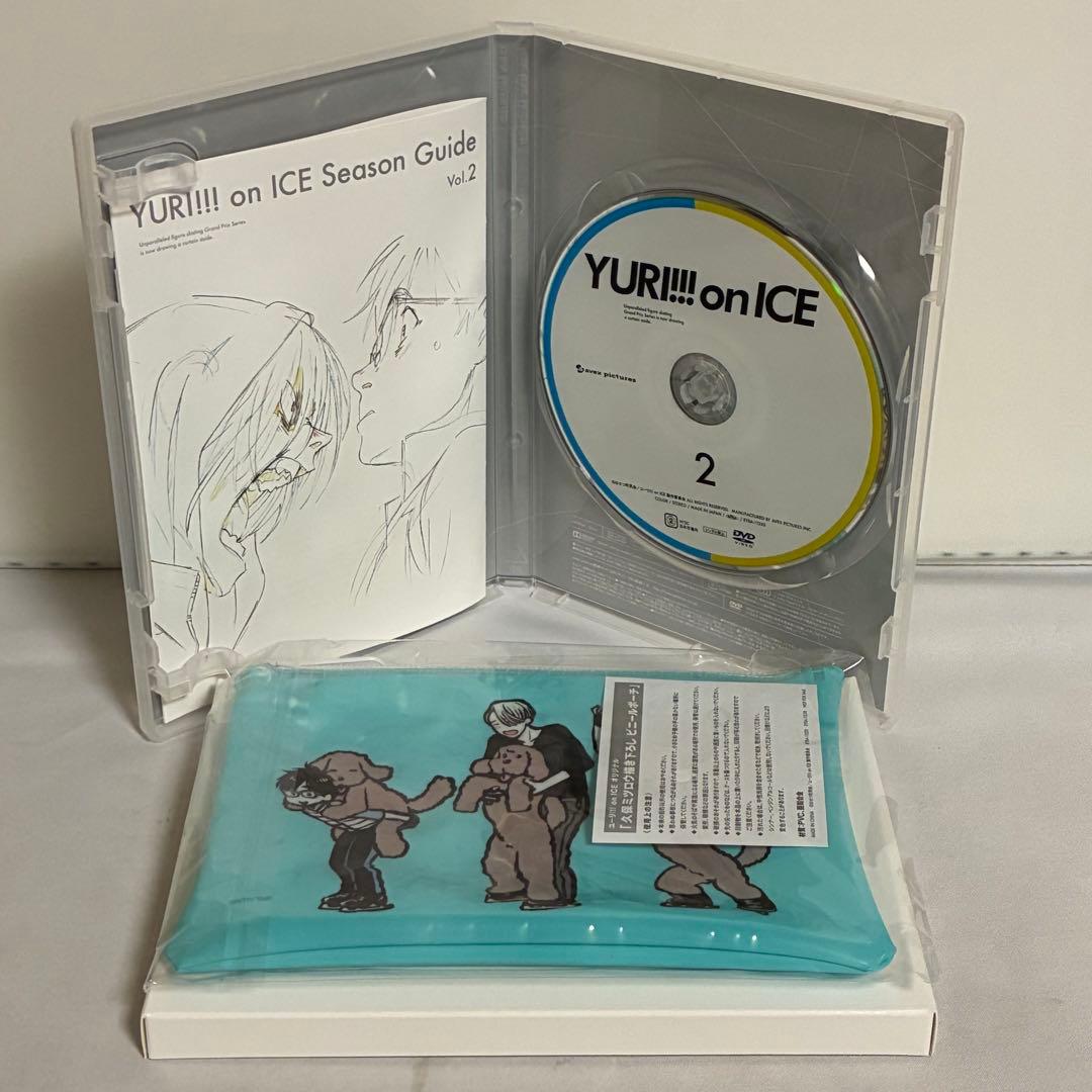 【付録完備】ユーリ!!! on ICE 初回限定版 DVD 全6巻 全巻セット