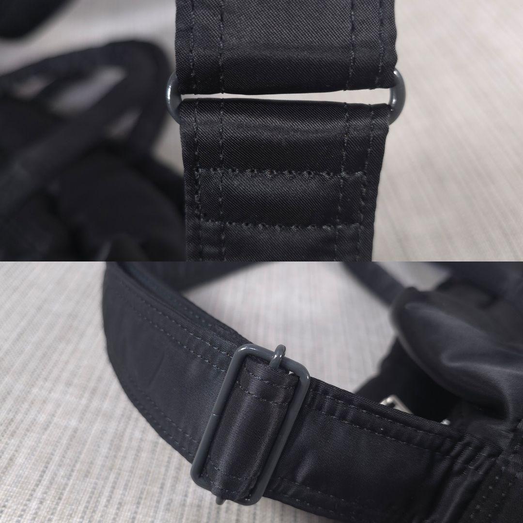 極美品　PORTER　ポーター　2way　タンカー　ショルダーバッグ　底板付き