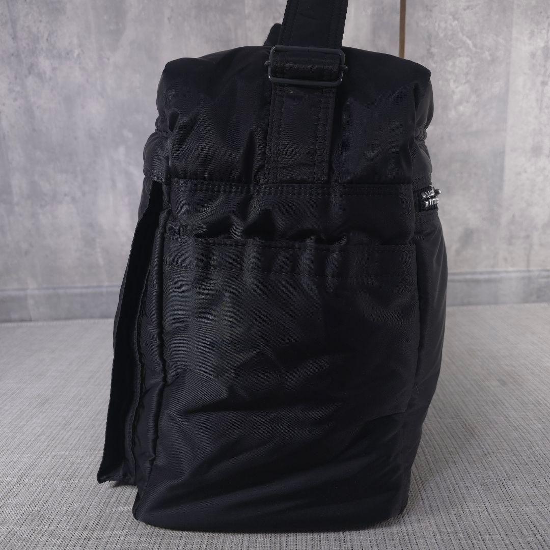 極美品　PORTER　ポーター　2way　タンカー　ショルダーバッグ　底板付き