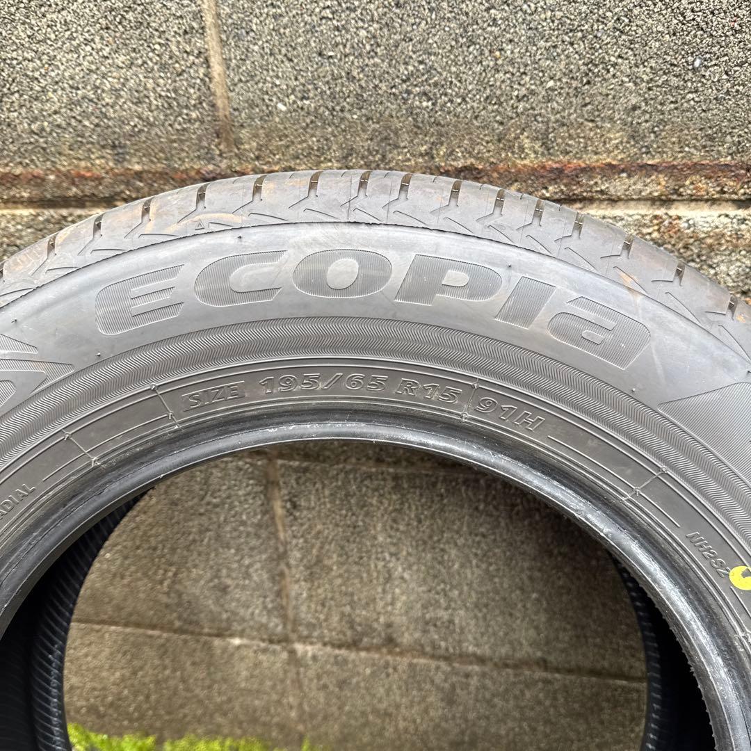 BRIDGESTONE 195/65R15 2本　25年製　中古品