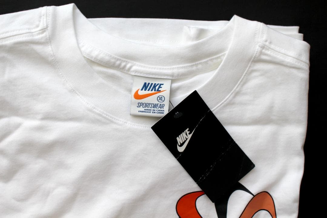 【XL】新品デッドストック NIKE【風車】ナイキビンテージ　vintage　白