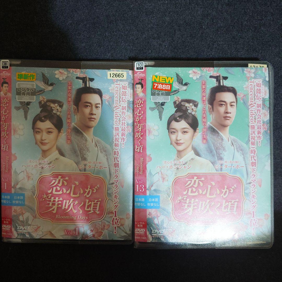 【レンタル落ち】 恋心が芽吹く頃 DVD 全24巻 中国ドラマ