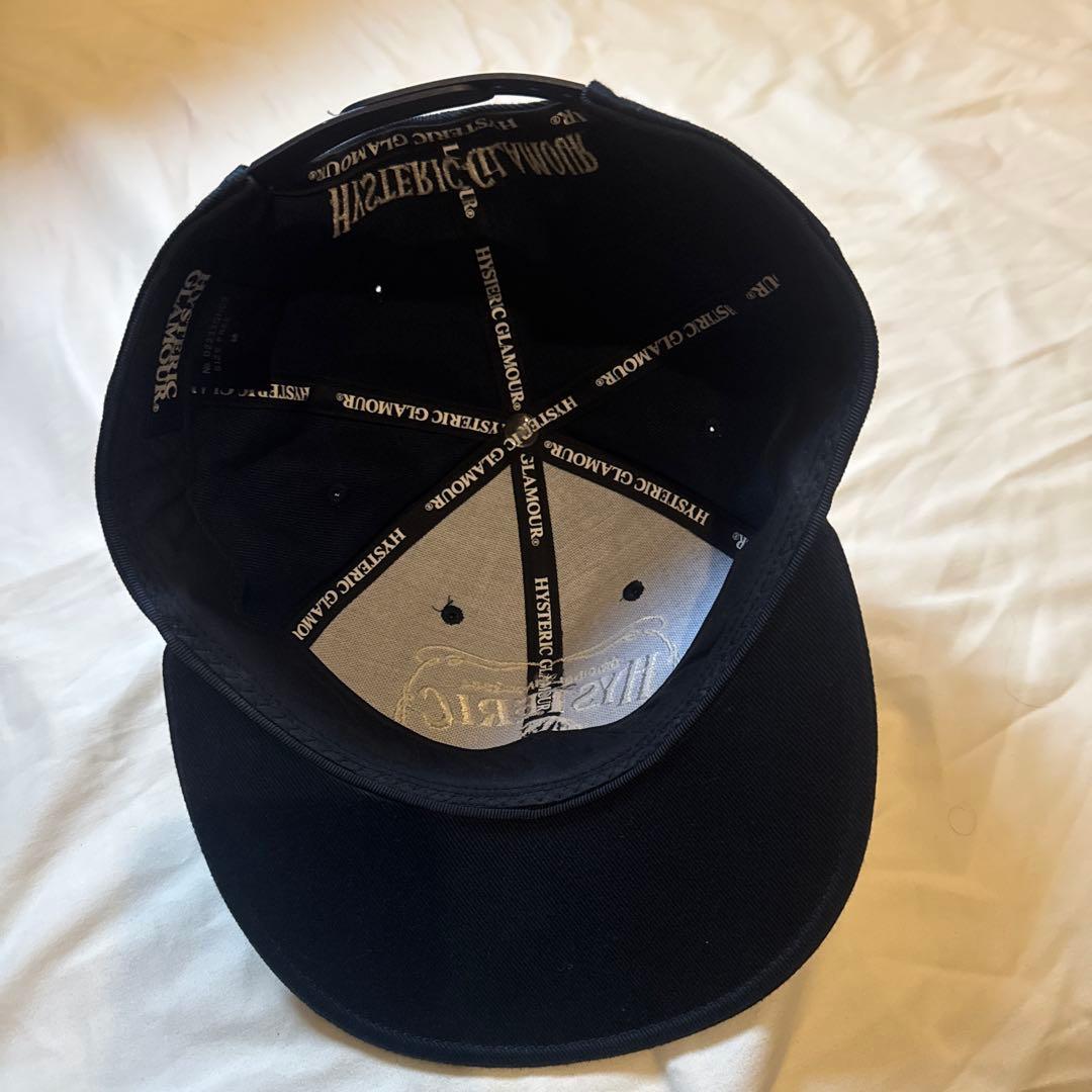 HYSTERIC GLAMOUR ネイビーキャップ サイズFREE