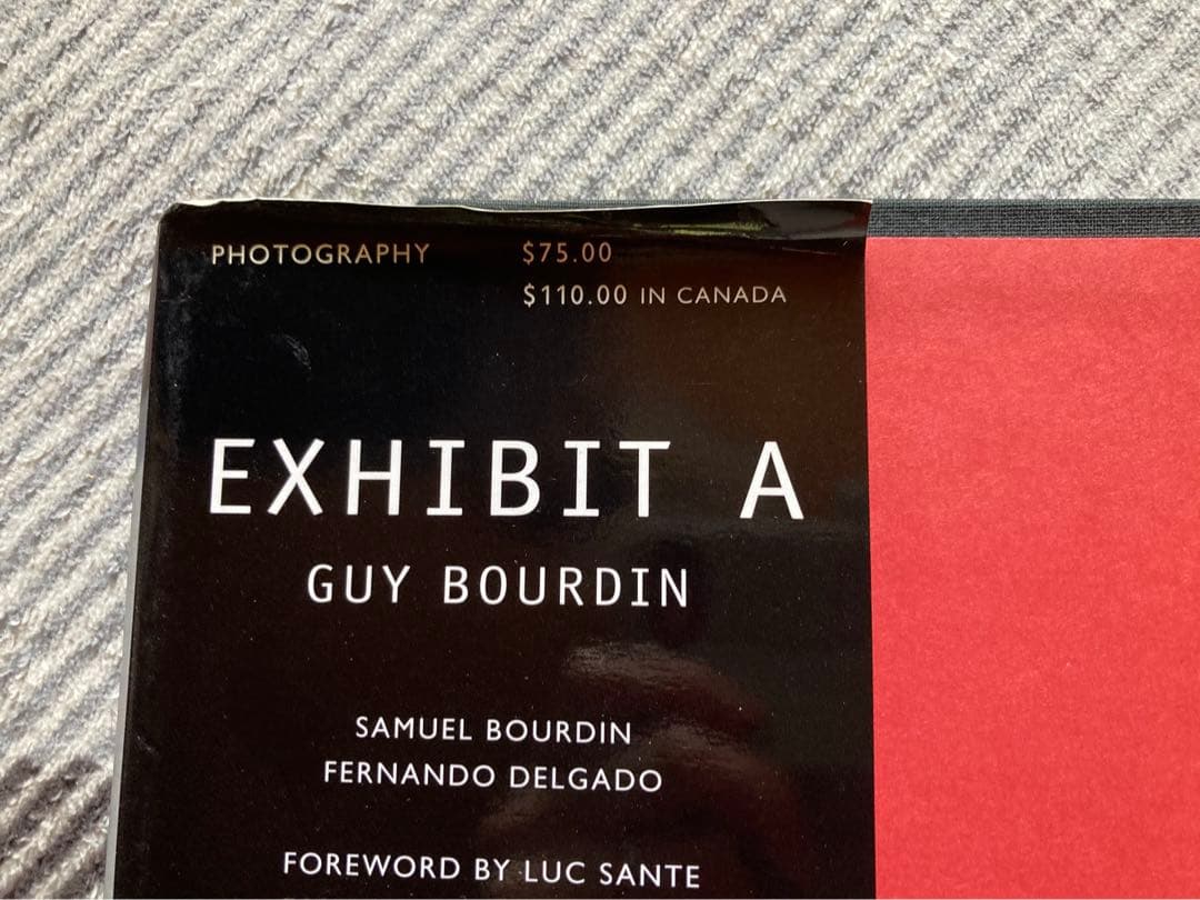 GUY BOURDIN EXHIBIT A アート　洋書