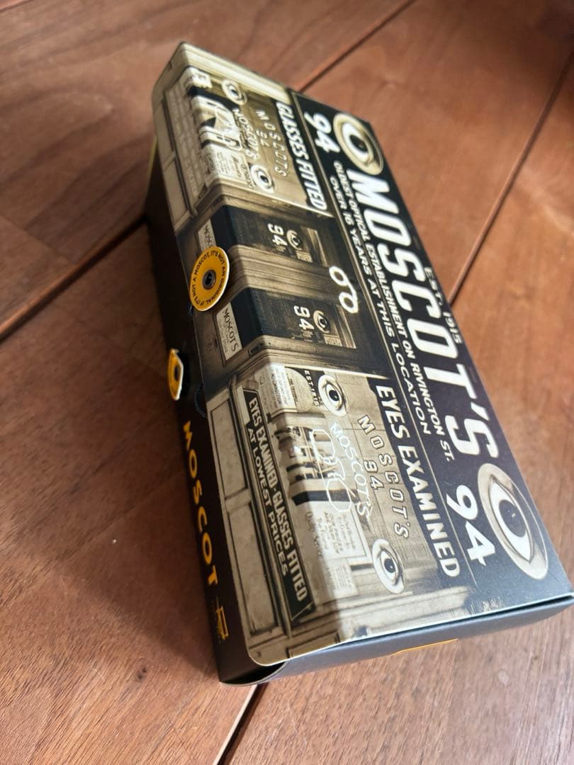 【美品】正規品 モスコット ミルゼン 46 ブラック ライトグレーレンズ
