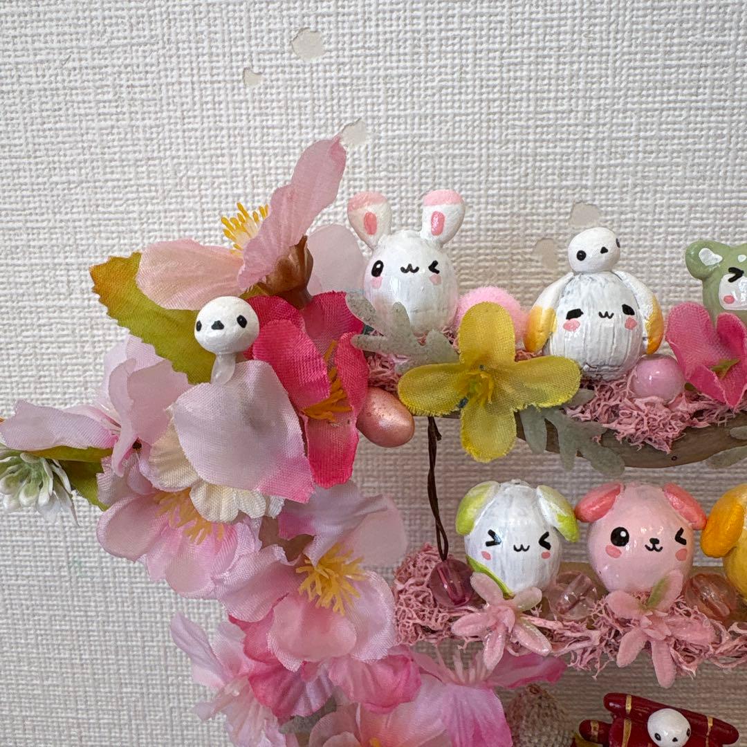 【一点もの】ひな☆ひな祭りの飾り
