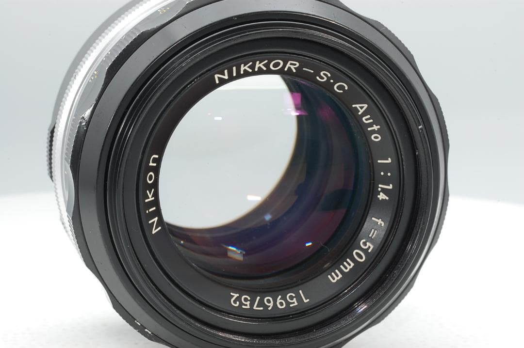 Nikon F ブラック NIKKOR-S•C Auto 50mm F1.4