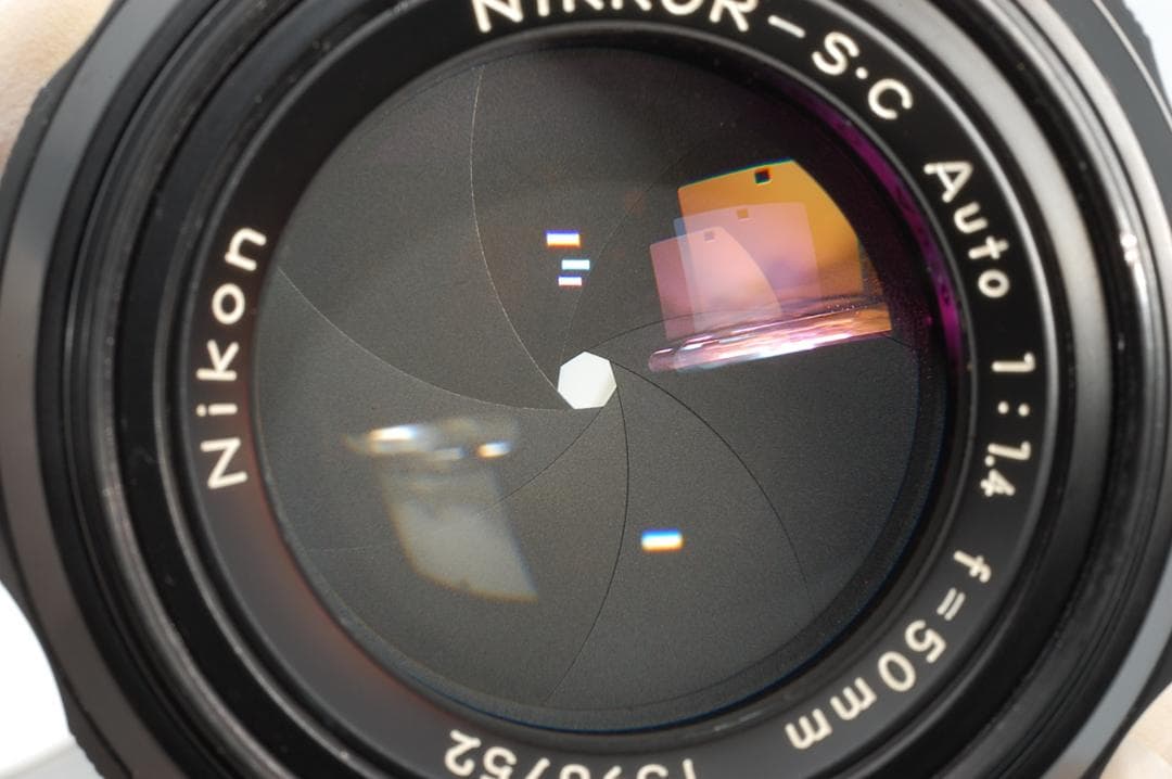 Nikon F ブラック NIKKOR-S•C Auto 50mm F1.4