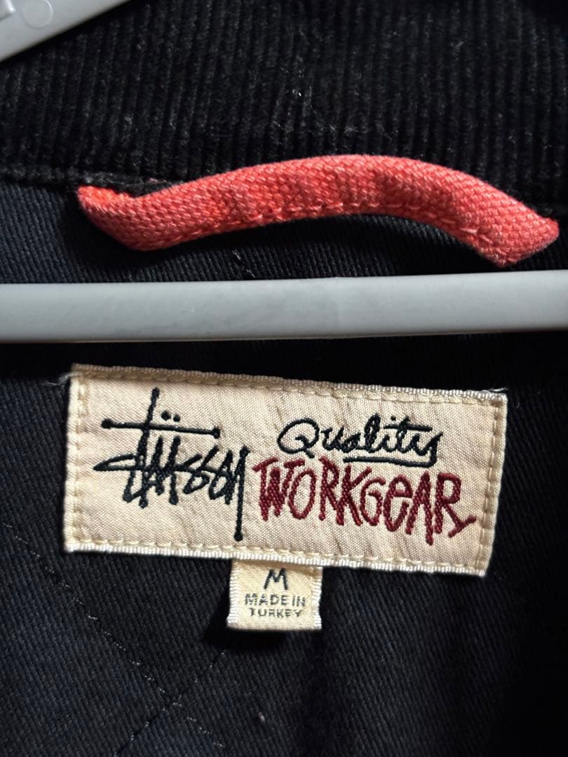 stussy JACKET WASHED CANVAS ワークジャケット