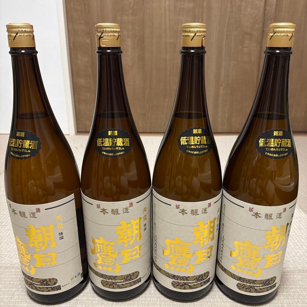 朝日鷹 日本酒 1800ml 6本セット　ギフトボックス入り