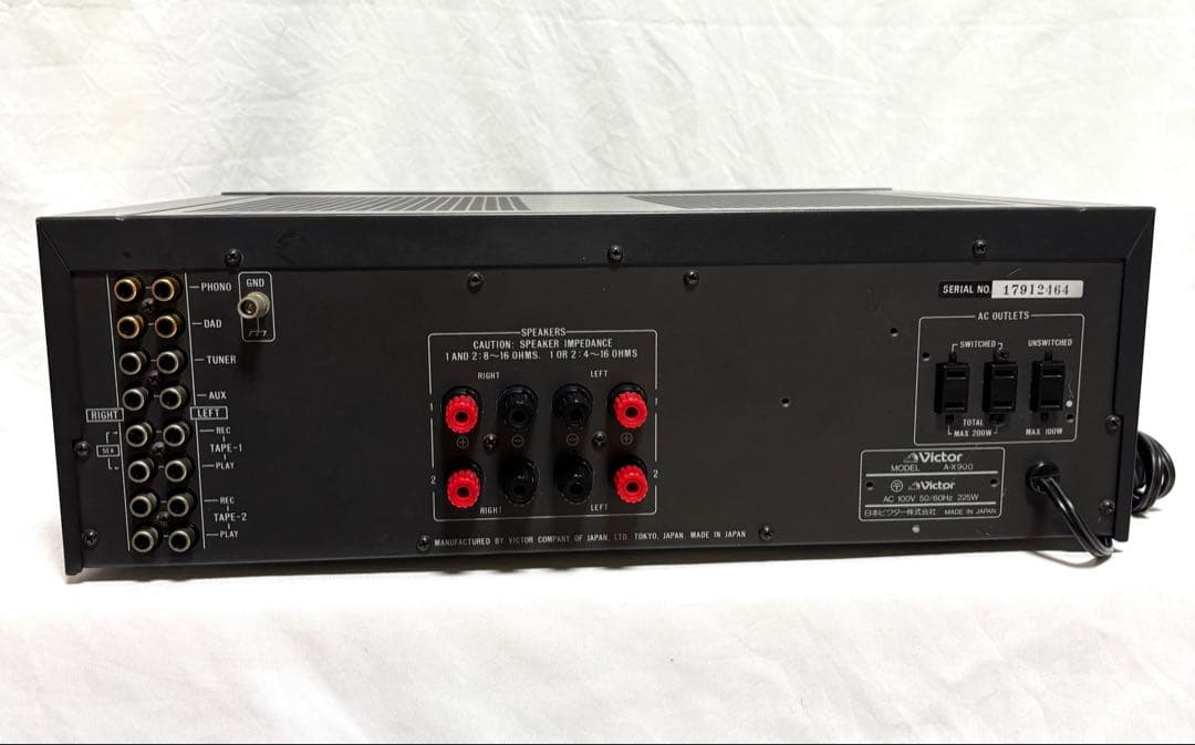 Victor プリメインアンプ A-X900 Gmサーキット 日本製