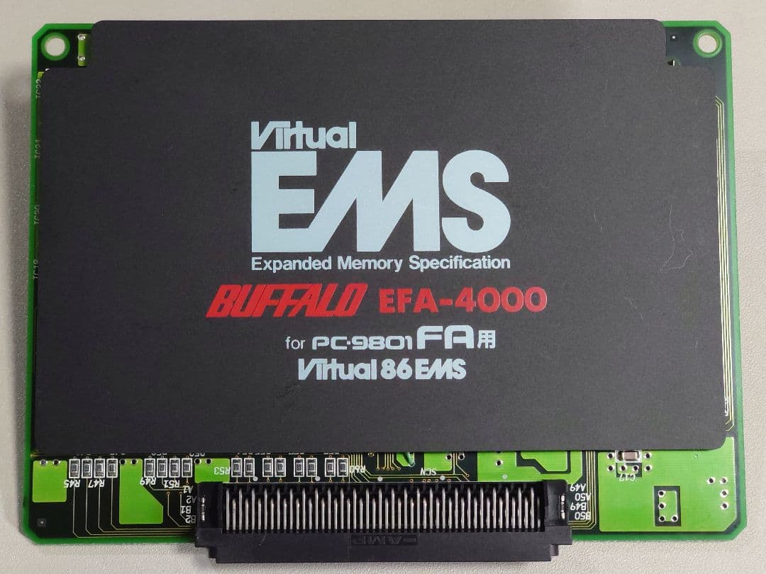 NEC PC-9801FA2 起動確認済、EFA-4000(4MB搭載)現状品