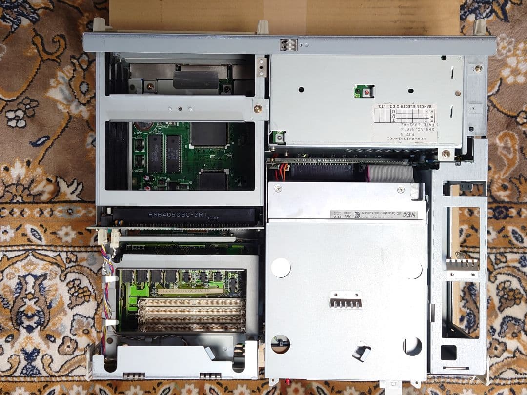 NEC PC-9801FA2 起動確認済、EFA-4000(4MB搭載)現状品