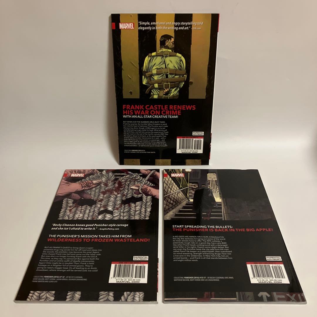 アメコミ　パニッシャー　3巻セット　THE PUNISHER　英語版