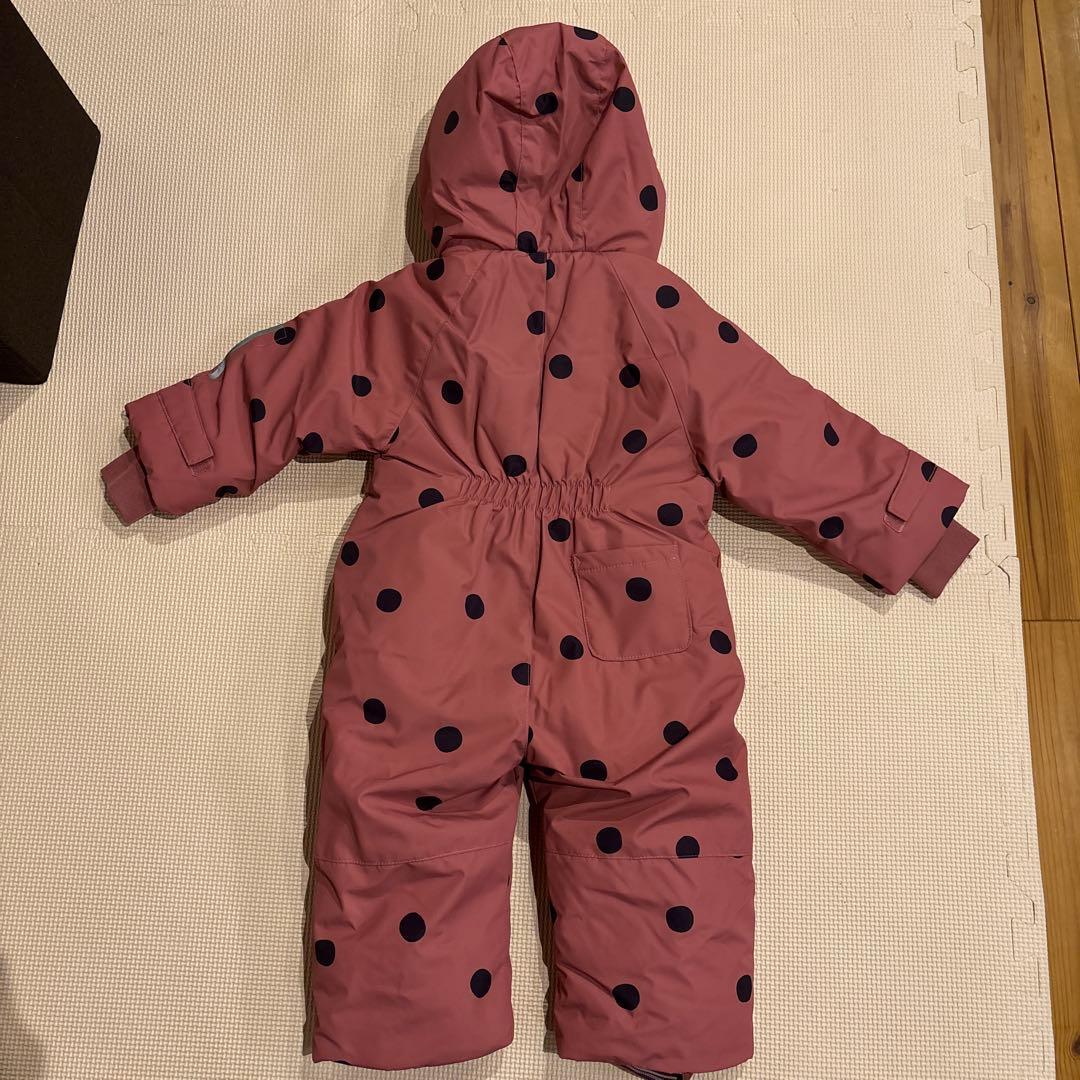 ZARA ドット柄フード付きウェア 18-24ヶ月 スノーブーツセット