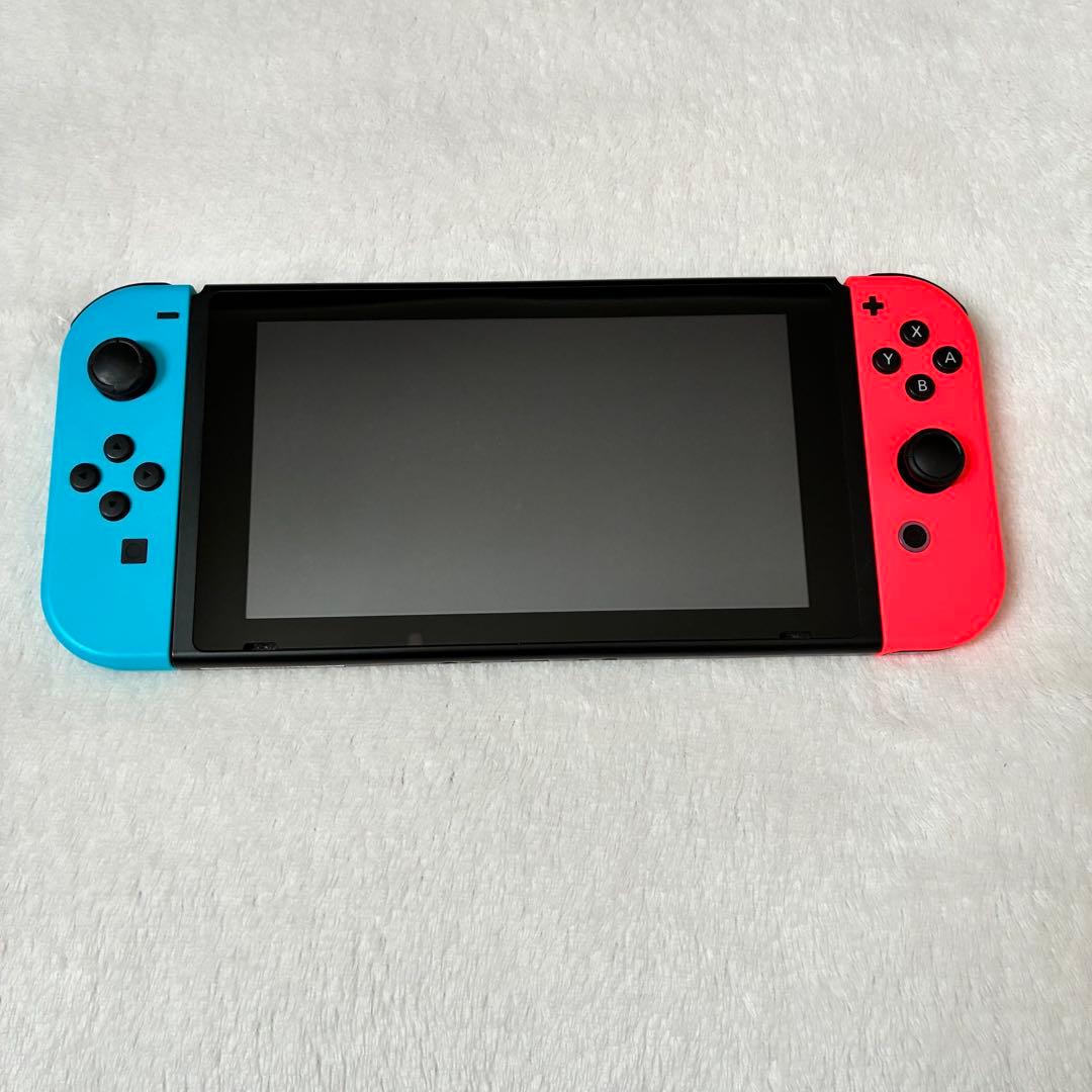 期間限定！ 匿名配送 箱付き 任天堂 Switch 本体 レッド ブルー