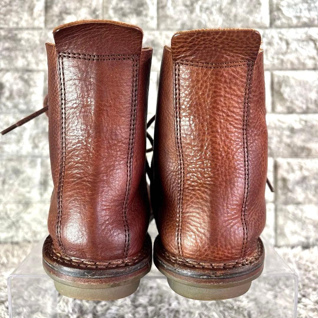 美品❣️trippen NOMAD−WAW レースアップブーツ 本革 茶 23.5