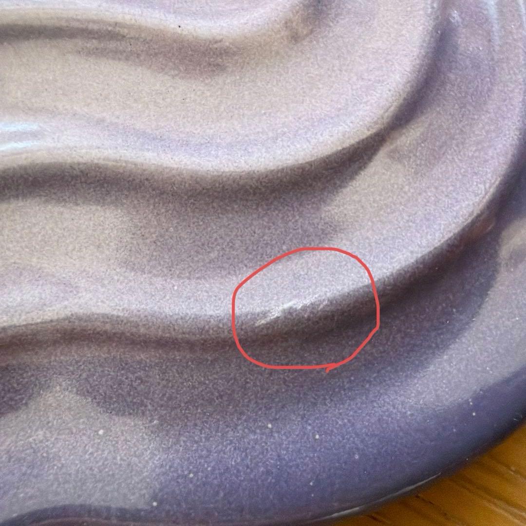 ル・クルーゼ　ココットフルール16㎝　 ブルーベルパープル